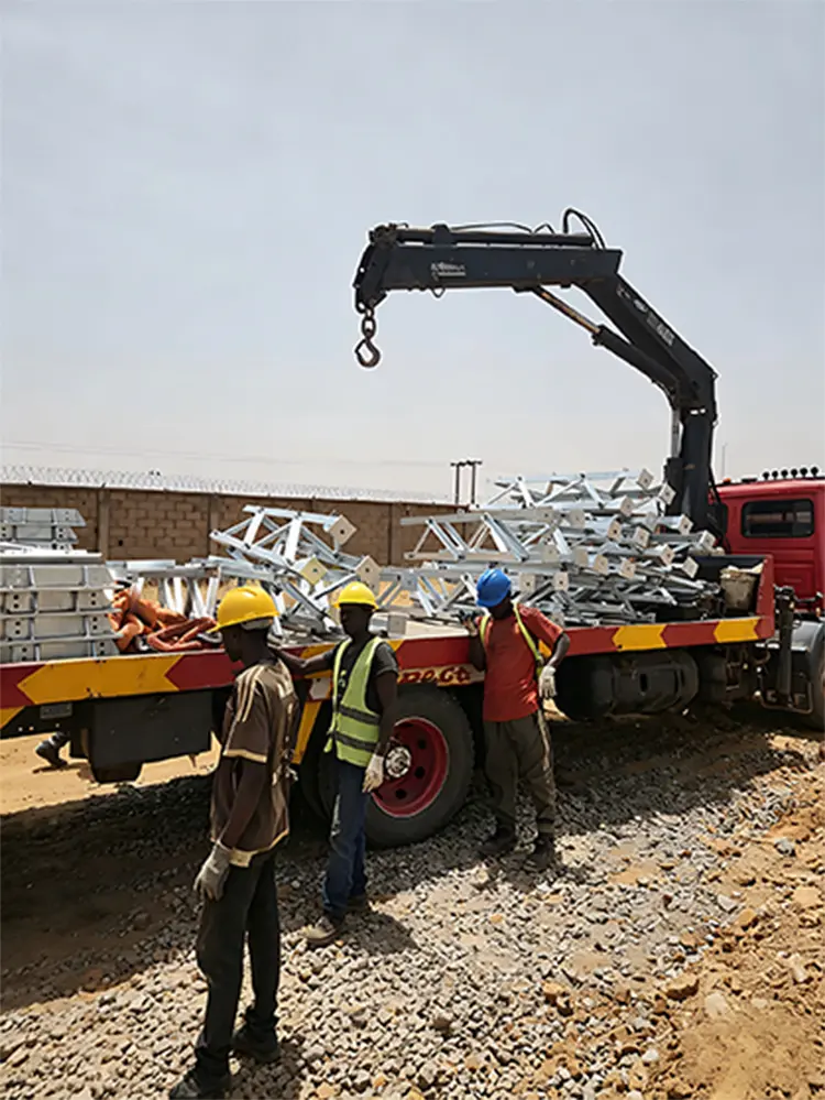 Vor-Ort-Fortschritt für das 330-kV-Umspannwerkprojekt Zaria in Nigeria
