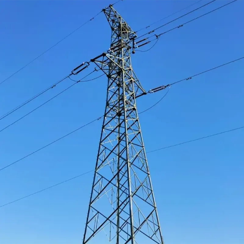 35KV-110KV Getriebe Stahl Eisenturm